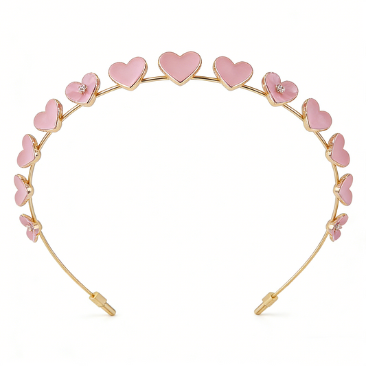 Pink Jewellery Hair Band