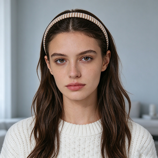 3 MM Natural Leather Hair Band