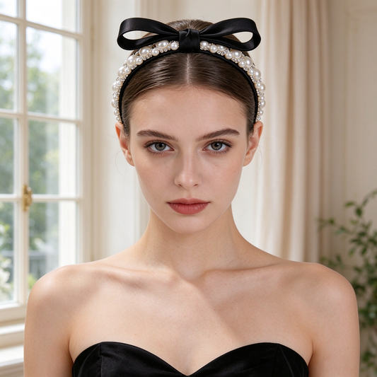 10 MM Bohemian Pearl Hair Band